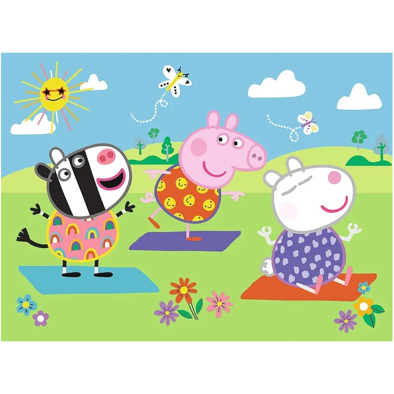 1245 Puzzle Mini Maxi 20 elementów Świnka Peppa Trefl Peppa Pig