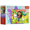 1580 Puzzle Mini Maxi 20 elementów Koci Domek Gabi Kolorowy dzień Gabi 