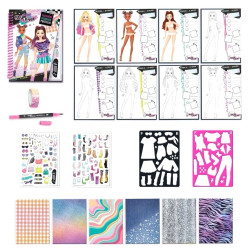 4743 Zestaw kreatywny Projekt moda Portfolio