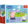 6276 Puzzle mini 54 elementy Świnka Peppa Wesoły dzień świnki Peppy Trefl 