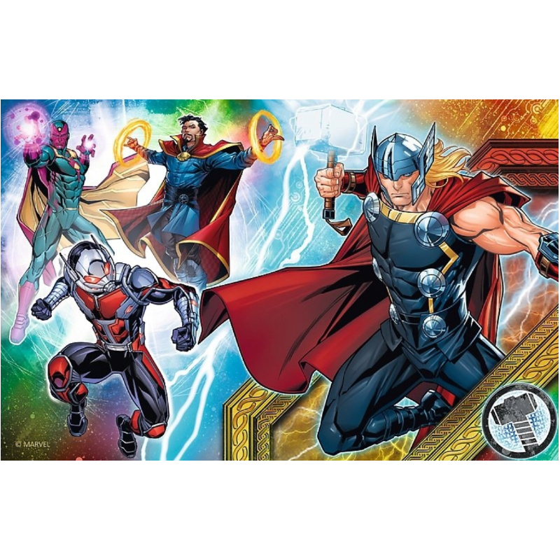 6160 Puzzle mini 54 elementy Bohaterowie The Avengers Trefl