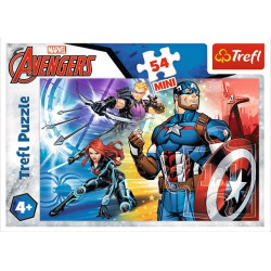 6146 Puzzle mini 54 elementy Bohaterowie The Avengers Trefl