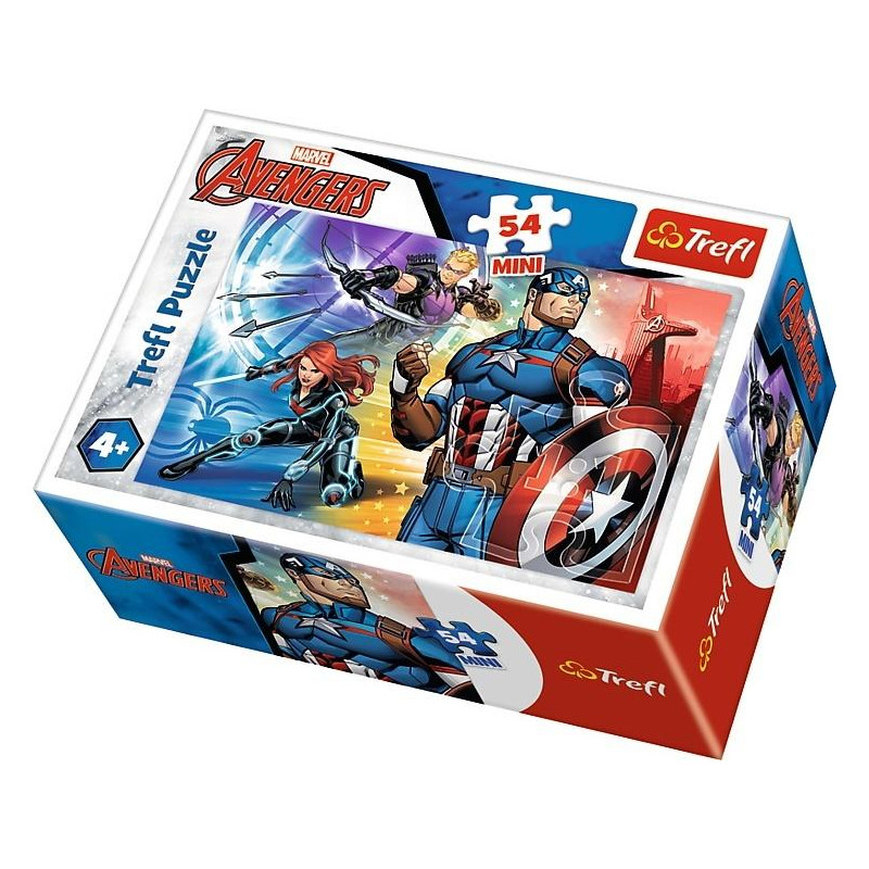 6146 Puzzle mini 54 elementy Bohaterowie The Avengers Trefl