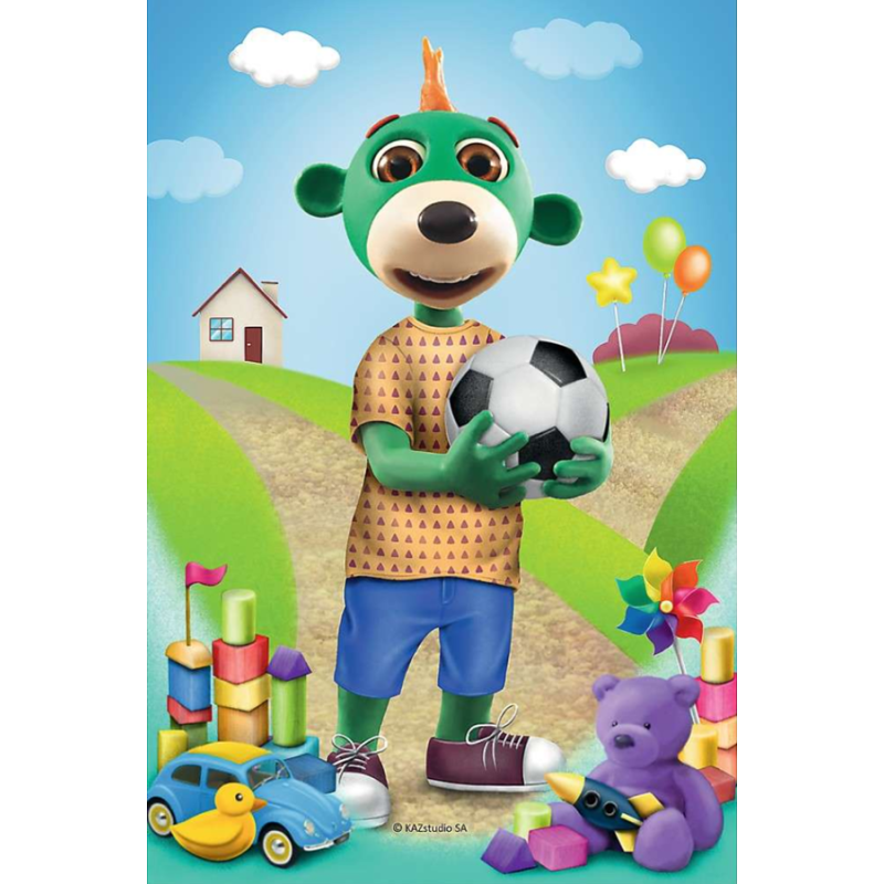 7525 Puzzle mini 54 elementy Wesoło Świat Treflików Trefliki Trefl