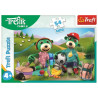 7549 Puzzle mini 54 elementy Wesoło Świat Treflików Trefliki Trefl