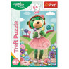 7518 Puzzle mini 54 elementy Wesoło Świat Treflików Trefliki Trefl 