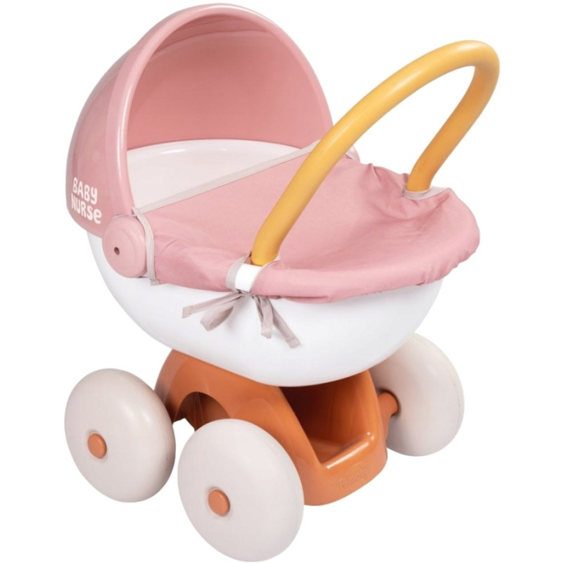 3958 Baby Nurse Wózek Głęboki dla lalki z plastikowym daszkiem Smoby