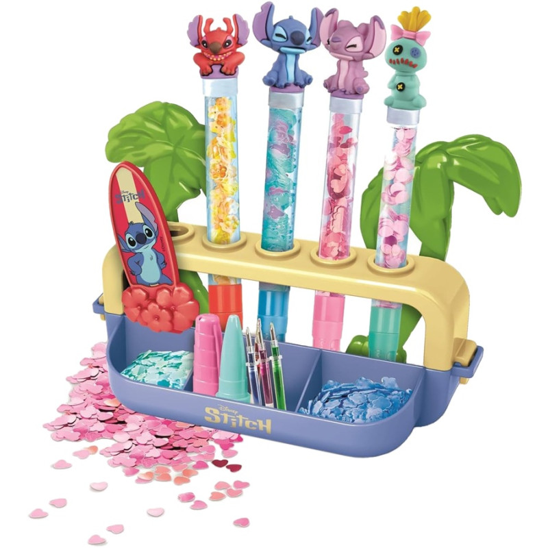 18218 Clementoni Idea zestaw kreatywny Fabryka długopisów Stitch Disney 