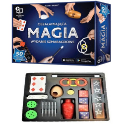 4705 ZESTAW MAGIKA OSZAŁAMIAJĄCA MAGIA 50 SZTUCZEK