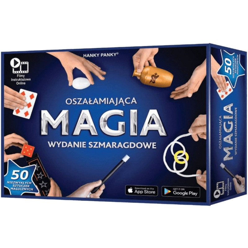 4705 ZESTAW MAGIKA OSZAŁAMIAJĄCA MAGIA 50 SZTUCZEK