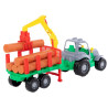 45041 TRAKTOR Z DŹWIGIEM DO PRZEWOZU DREWNA POLESIE