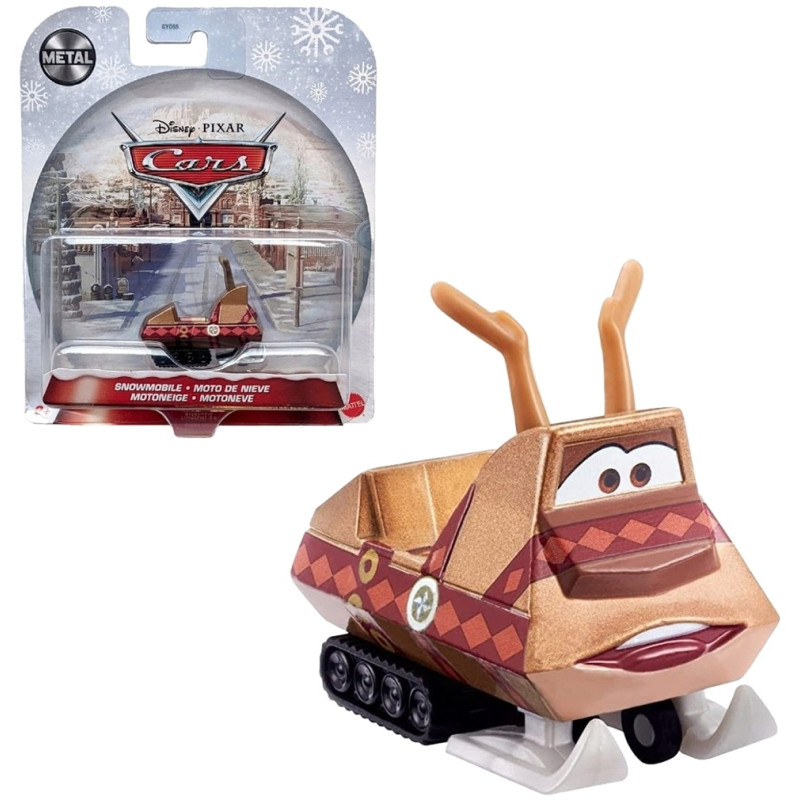 9283 Auto Cars Disney Pixar Snowmobile Śnieżny skuter świąteczne auta