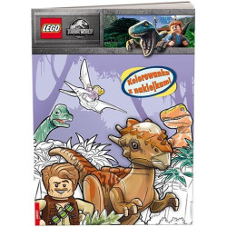 9623 Lego Jurassic World Kolorowanka z naklejkami Praca Zbiorowa 
