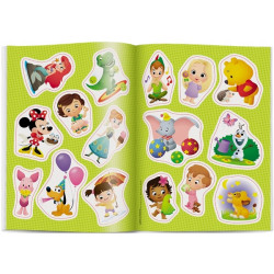 8664 Disney Maluch Kolorowanka z naklejkami Praca Zbiorowa 