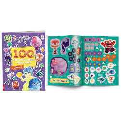 4696 Disney Pixar W Głowie się nie mieści 2 100 Brokatowych Naklejek