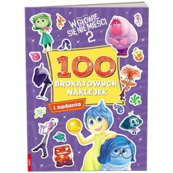 4696 Disney Pixar W Głowie się nie mieści 2 100 Brokatowych Naklejek