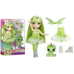 3404 Lalka Rainbow High Littles Dolls Siostra Mini Fantasty Emerald