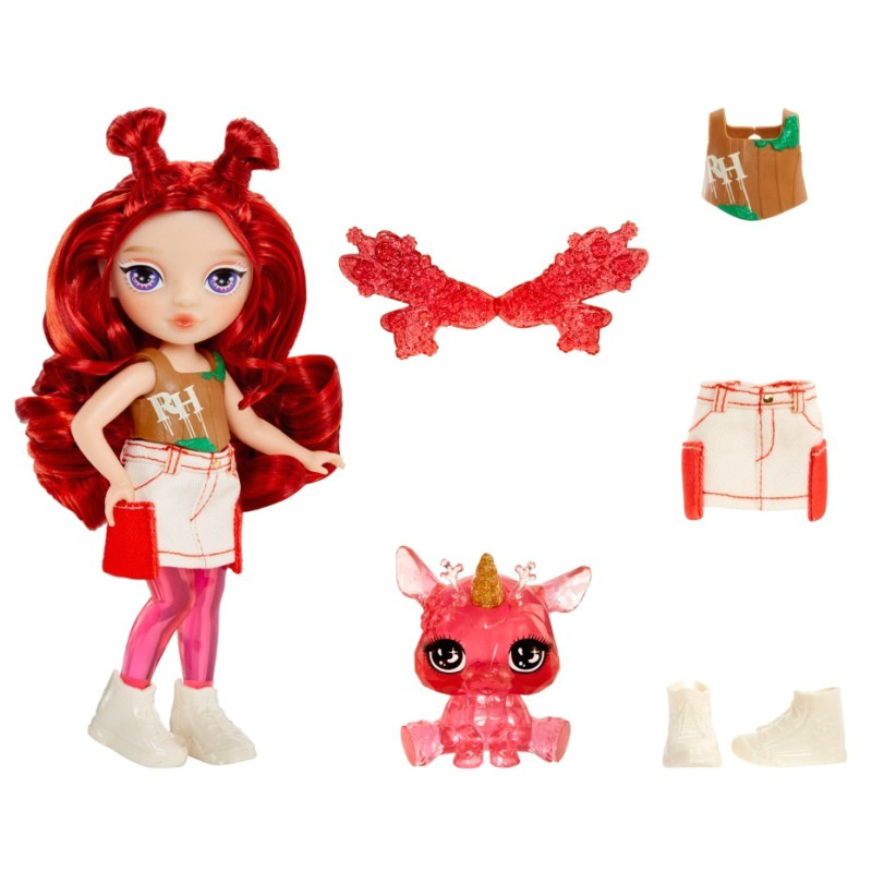 3381 Lalka Rainbow High Littles Dolls Siostra Mini Fantasty Apple 
