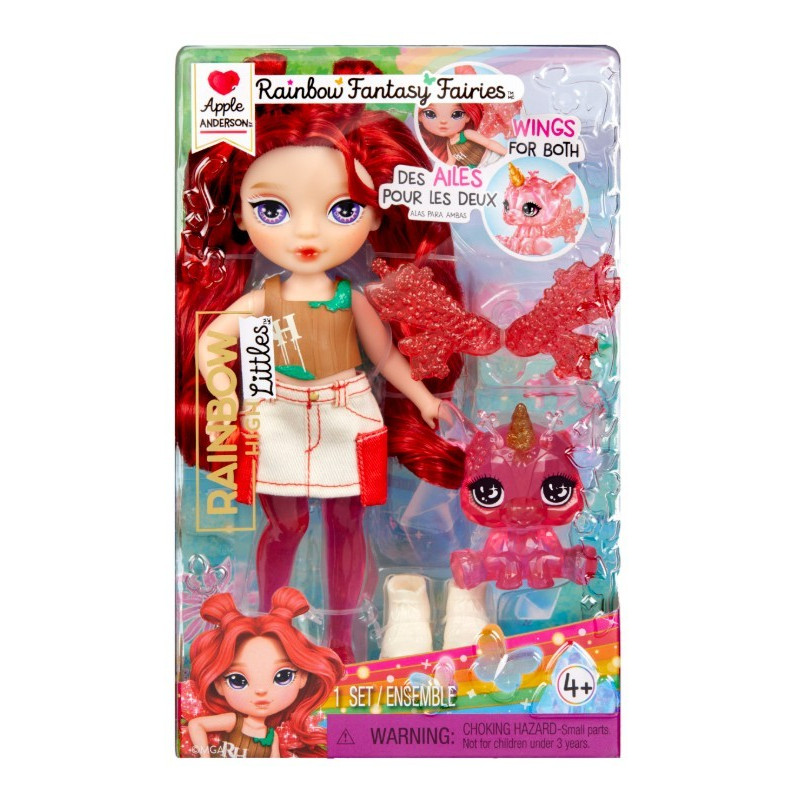 3381 Lalka Rainbow High Littles Dolls Siostra Mini Fantasty Apple 