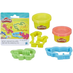 3899 Zestaw masy plastycznej Play Doh 2 tuby + foremki dinozaur ciastolina