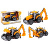 91543 Traktor zabawka z koparką – ciągnik budowlany ruchome elementy