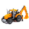 91543 Traktor zabawka z koparką – ciągnik budowlany ruchome elementy