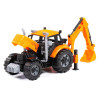 91543 Traktor zabawka z koparką – ciągnik budowlany ruchome elementy