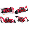 91857 Traktor z turem i koparką – ciągnik budowlany ruchome elementy