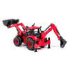 91857 Traktor z turem i koparką – ciągnik budowlany ruchome elementy