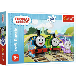 2941 PUZZLE 30 ELEMENTÓW TREFL TOMEK I PRZYJACIELE