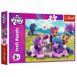 2996 PUZZLE 30 EL. MY LITTLE PONY KUCYKI TREFL 