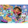5159 Puzzle Trefl 100 elementów Przyjaźń w kocim domku, Koci Domek Gabi
