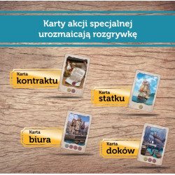 5996 Gra rodzinna Kupcy i Żeglarze karciana Trefl