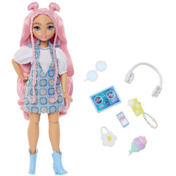 1923 Barbie Dream Besties Daisy Jeam Lalka modowa z akcesoriami z motywem hobby
