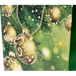 4702  Torba torebka prezentowa świąteczna Boże Narodzenie  42 x 31 x 12 cm