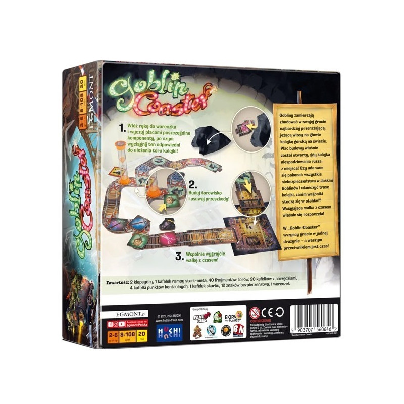0646 Egmont Gra Planszowa Goblin Coaster
