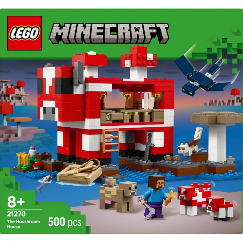 21270 LEGO KLOCKI MINECRAFT DOM GRZYBOWEJ KROWY