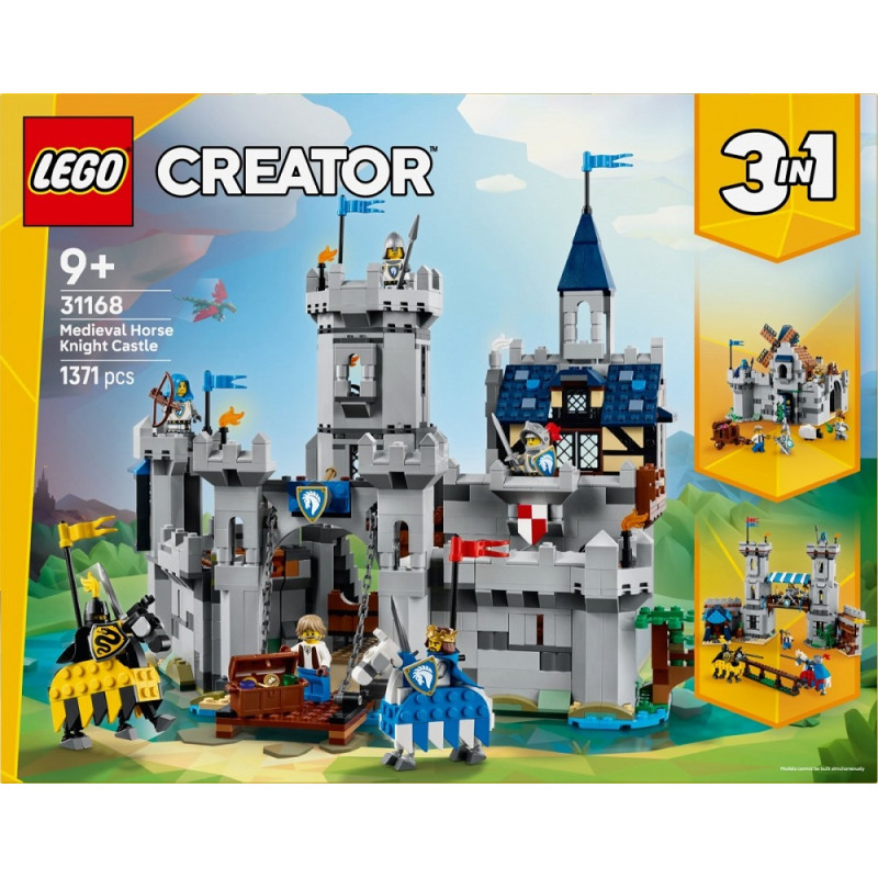 31168 LEGO Klocki Creator Średniowieczny zamek rycerzy konnych 
