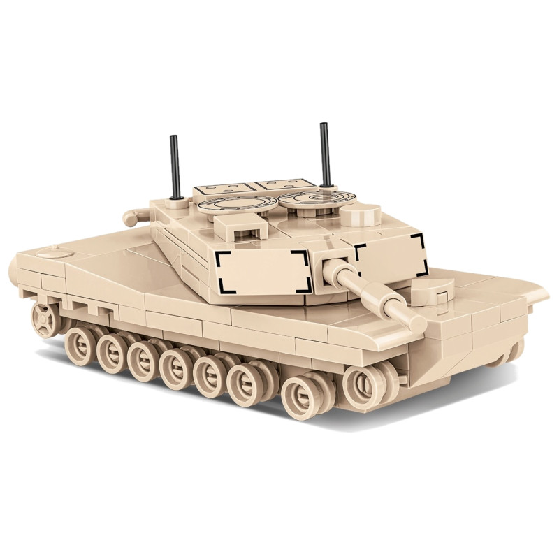 1060 Klocki COBI Armed Forces Abrams M1A2 173 el. – model czołgu, zestaw wojskowy, skala 1:72