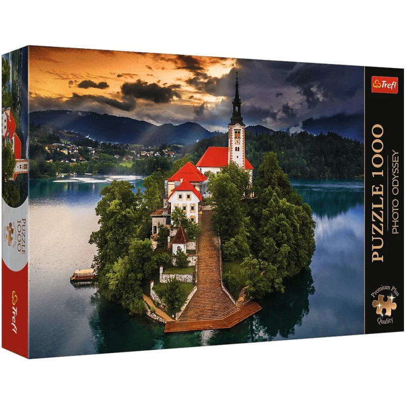 7975 Trefl Puzzle Premium Plus Quality 1000 El Jezioro Bled Słowenia