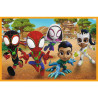 4325 Trefl Puzzle 2x24 elementy Spidey i dinozaury