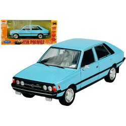1:24 METALOWY MODEL WELLY FSO POLONEZ PRL NIEBIESKI 24124