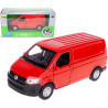 43762 1:34 Metalowy model WELLY VW Transporter T6 Van 43762 czerwony