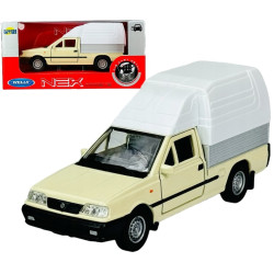 1:34 METALOWY MODEL WELLY FSO POLONEZ TRUCK PRL BEŻOWY 43843