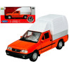 1:34 METALOWY MODEL WELLY FSO POLONEZ TRUCK PRL POMARAŃCZOWY 43843