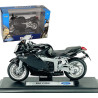 1:18 METALOWY MOTOCYKL MODEL WELLY MOTOR BMW K1200S CZARNY 12829