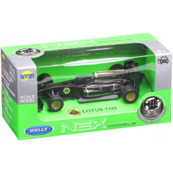 1:34 METALOWY MODEL WELLY FORMUŁA LOTUS T 125 CZARNY 43646 