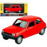1:34 METALOWY MODEL WELLY RENAULT 5 CZERWONY OLD TIMER 43740