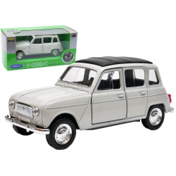 1:34 METALOWY MODEL WELLY RENAULT 4 BIAŁY 43741