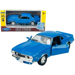 1:34 METALOWY MODEL WELLY 1968 CHEVROLET CAMARO Z28 OLD TIMER 42324